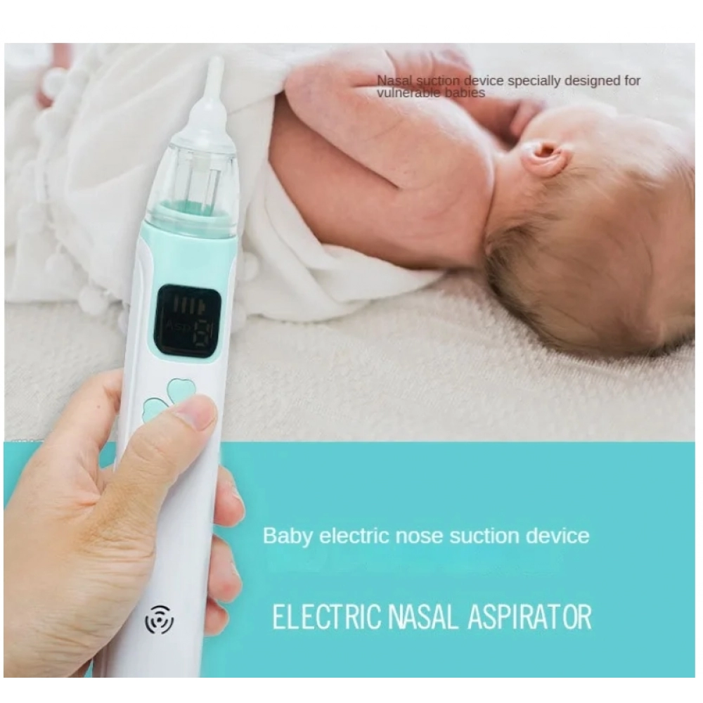 3-in-1 Electric Nasal Aspirator Baby Absorber Equipment Silent Utensils Obstruction Rhinitis Cleaner New Born Items Care Tools 3-in-1 Electric Nasal Aspirator Baby Absorber Equipment Silent Utensils Obstruction Rhinitis Cleaner New Born Items Care Tools